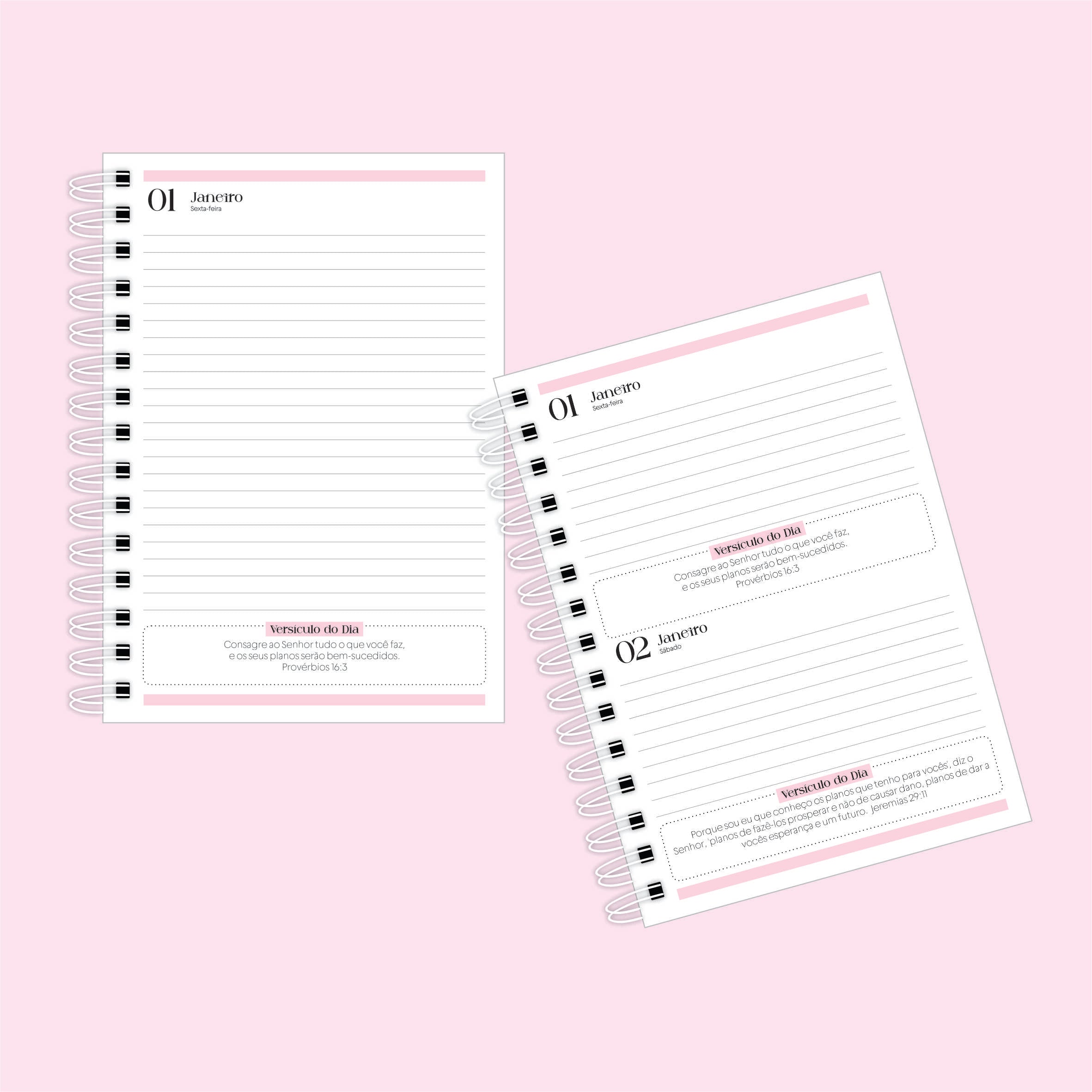 Agenda Versículos 2027