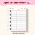 Agenda 3 profissionais