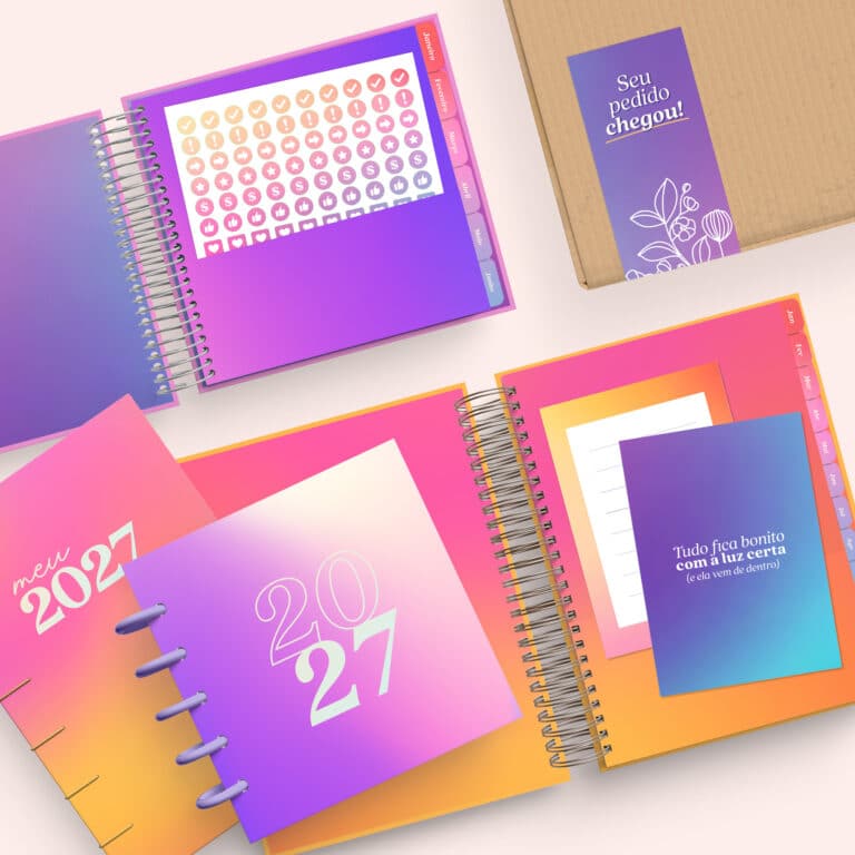 Coleção Luminous 2027 Capas – A5 + Mini