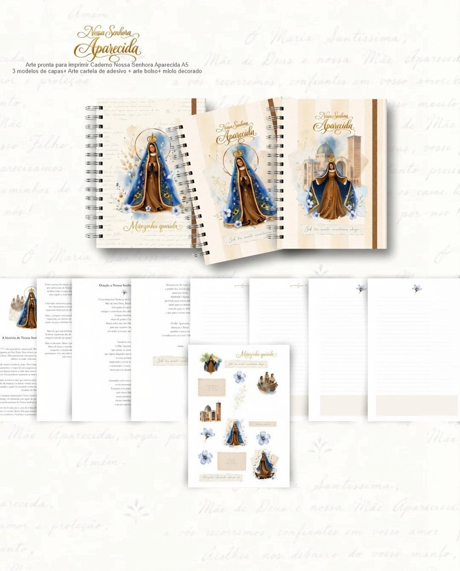Caderno Nossa Senhora Aparecida
