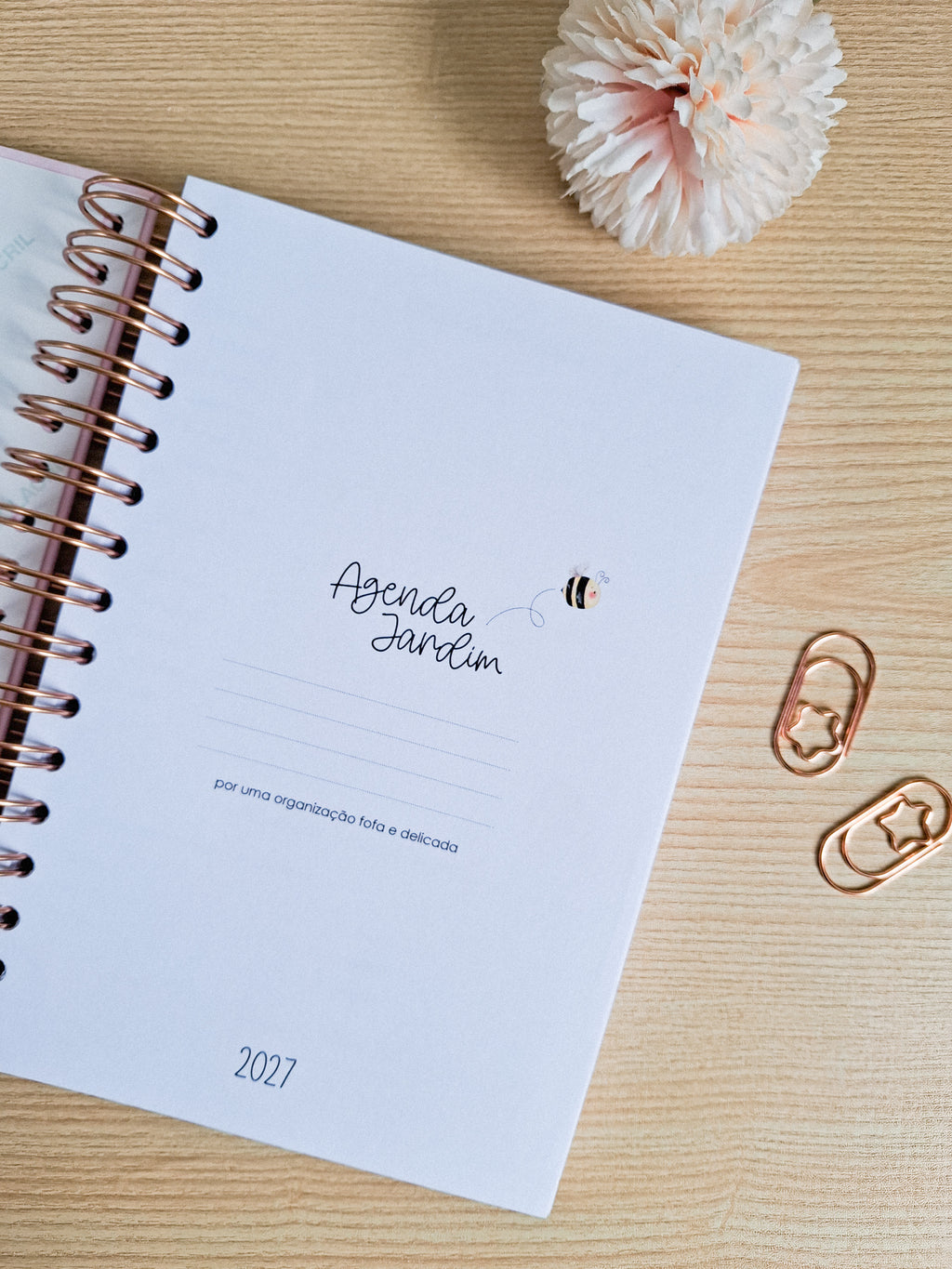 Combo Agenda Jardim 2027