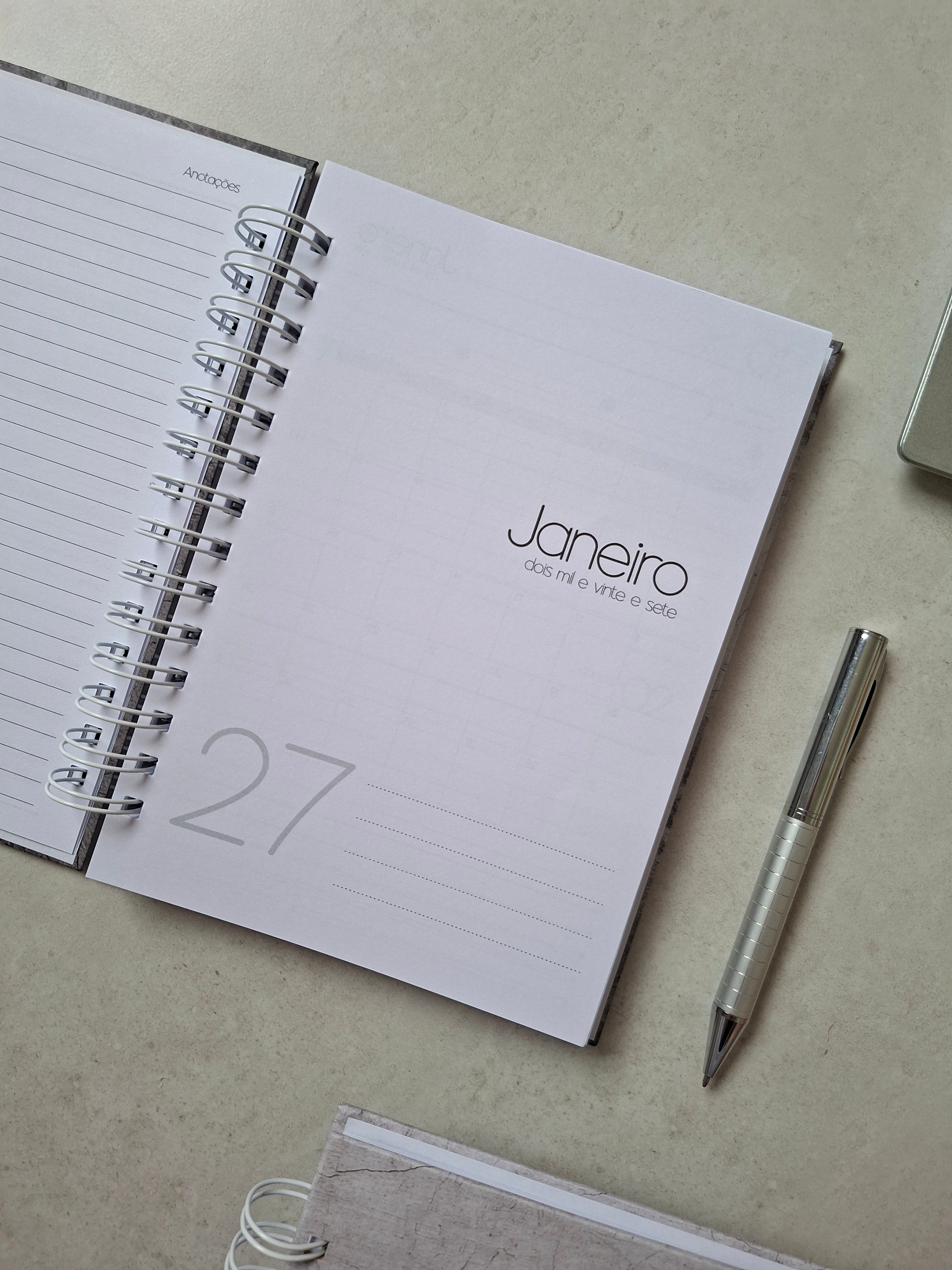 Combo Agenda Comercial 2027