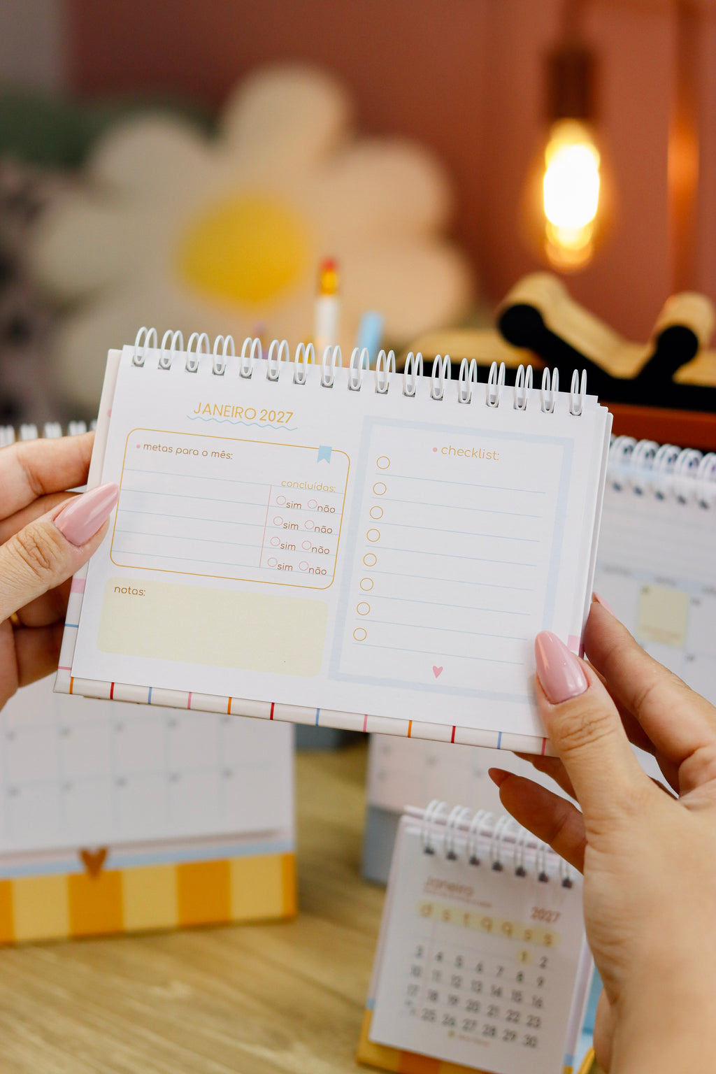 Planejadores e Calendários 2027