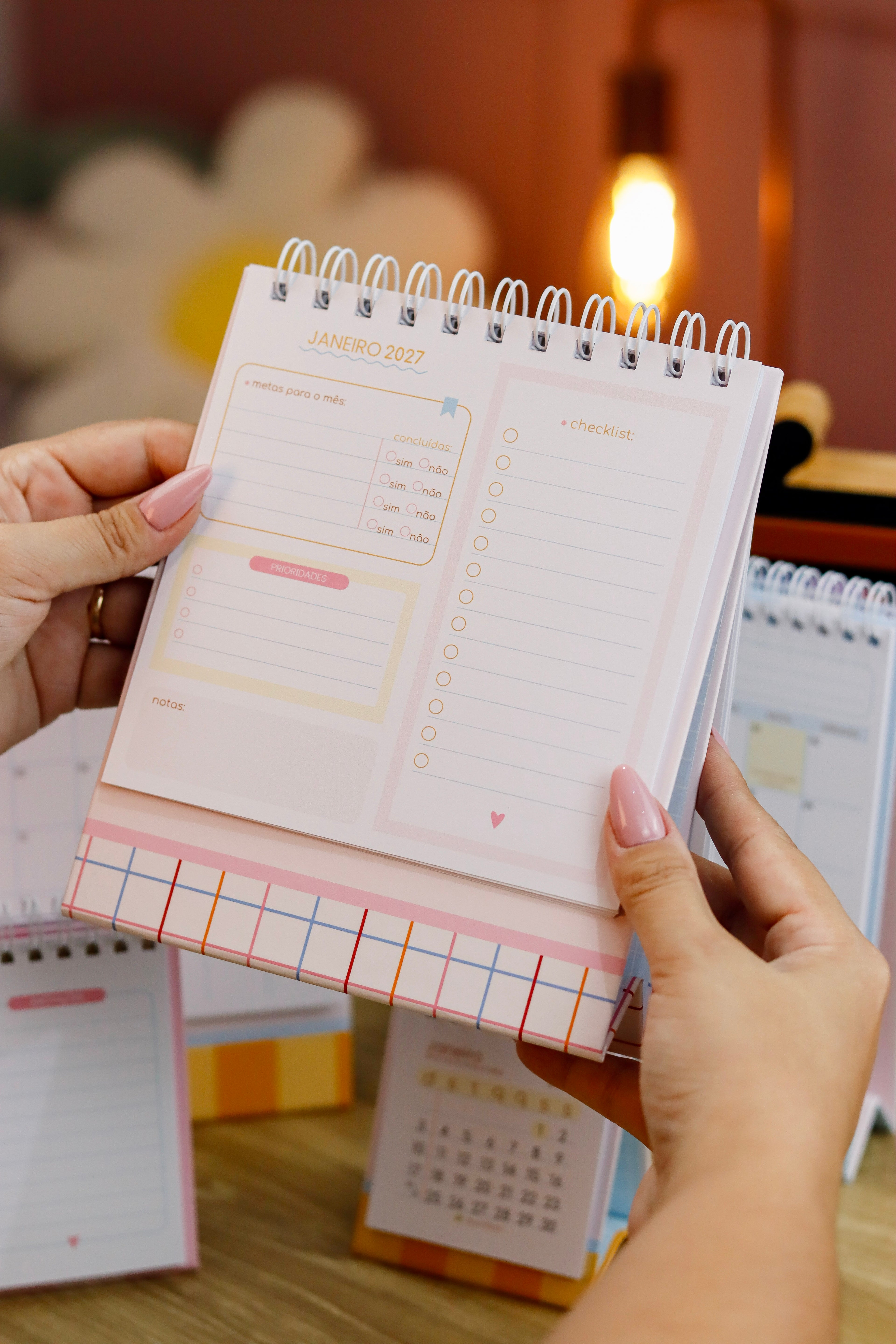 Planejadores e Calendários 2027