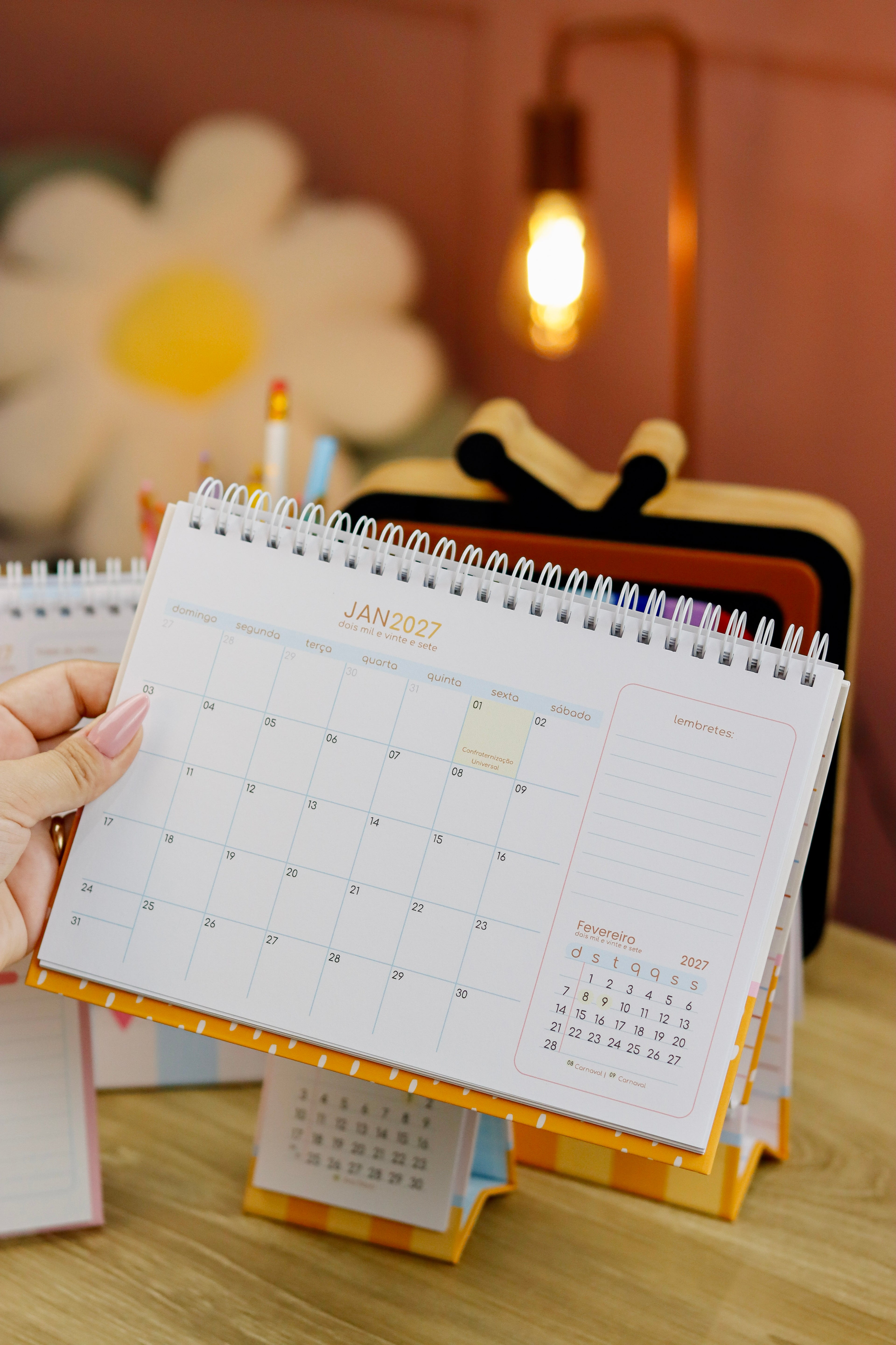 Planejadores e Calendários 2027