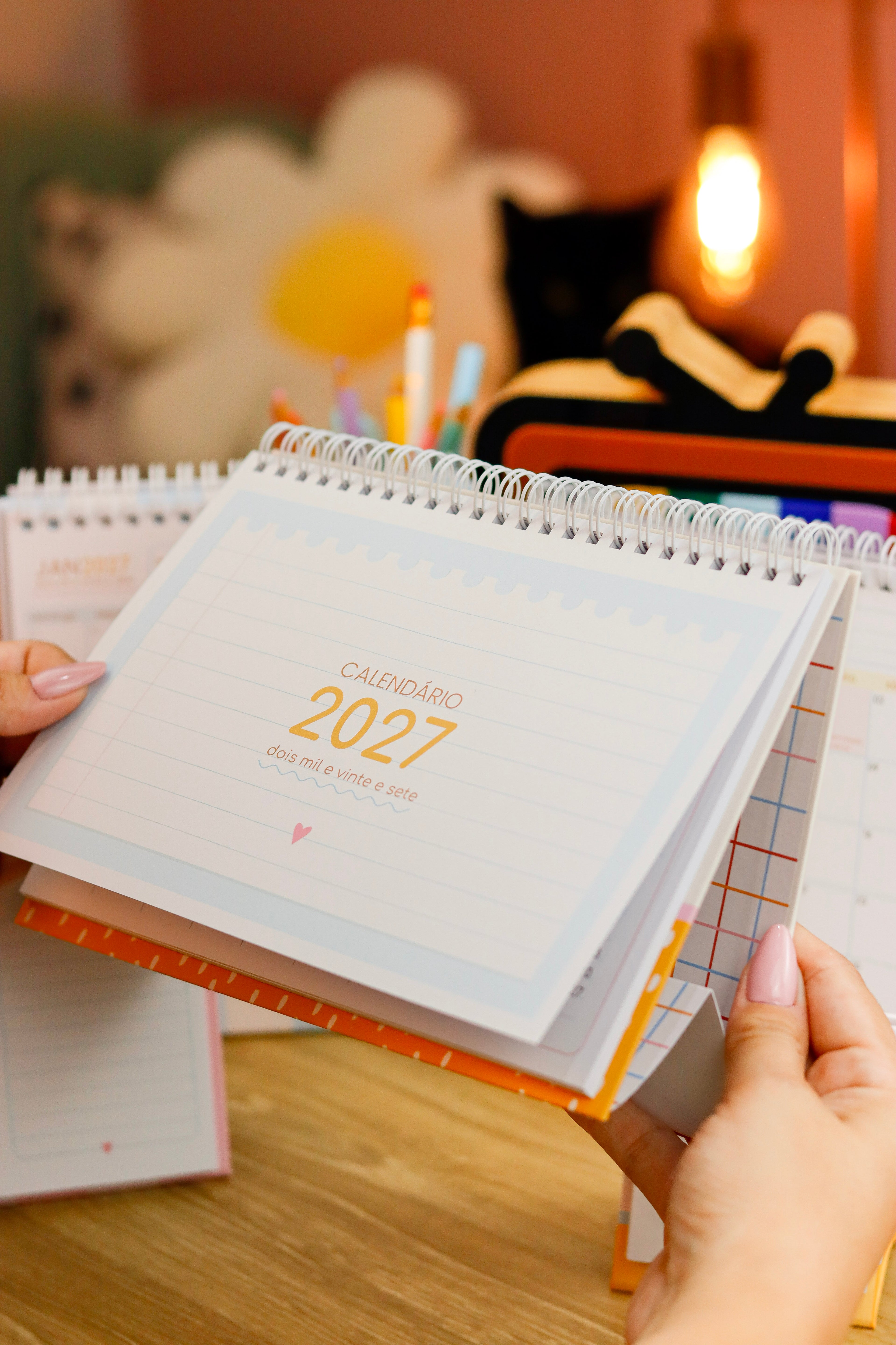 Planejadores e Calendários 2027