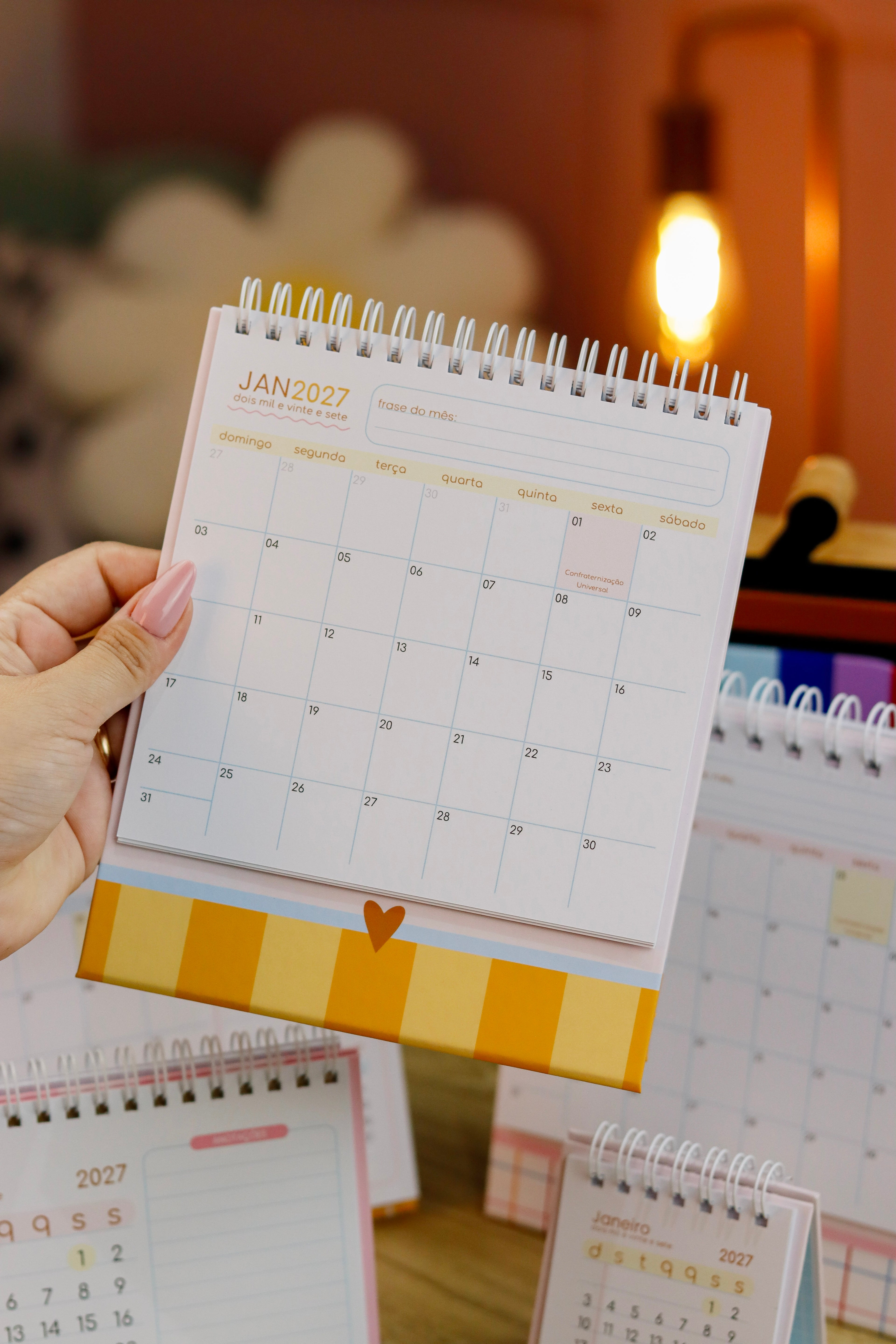 Planejadores e Calendários 2027