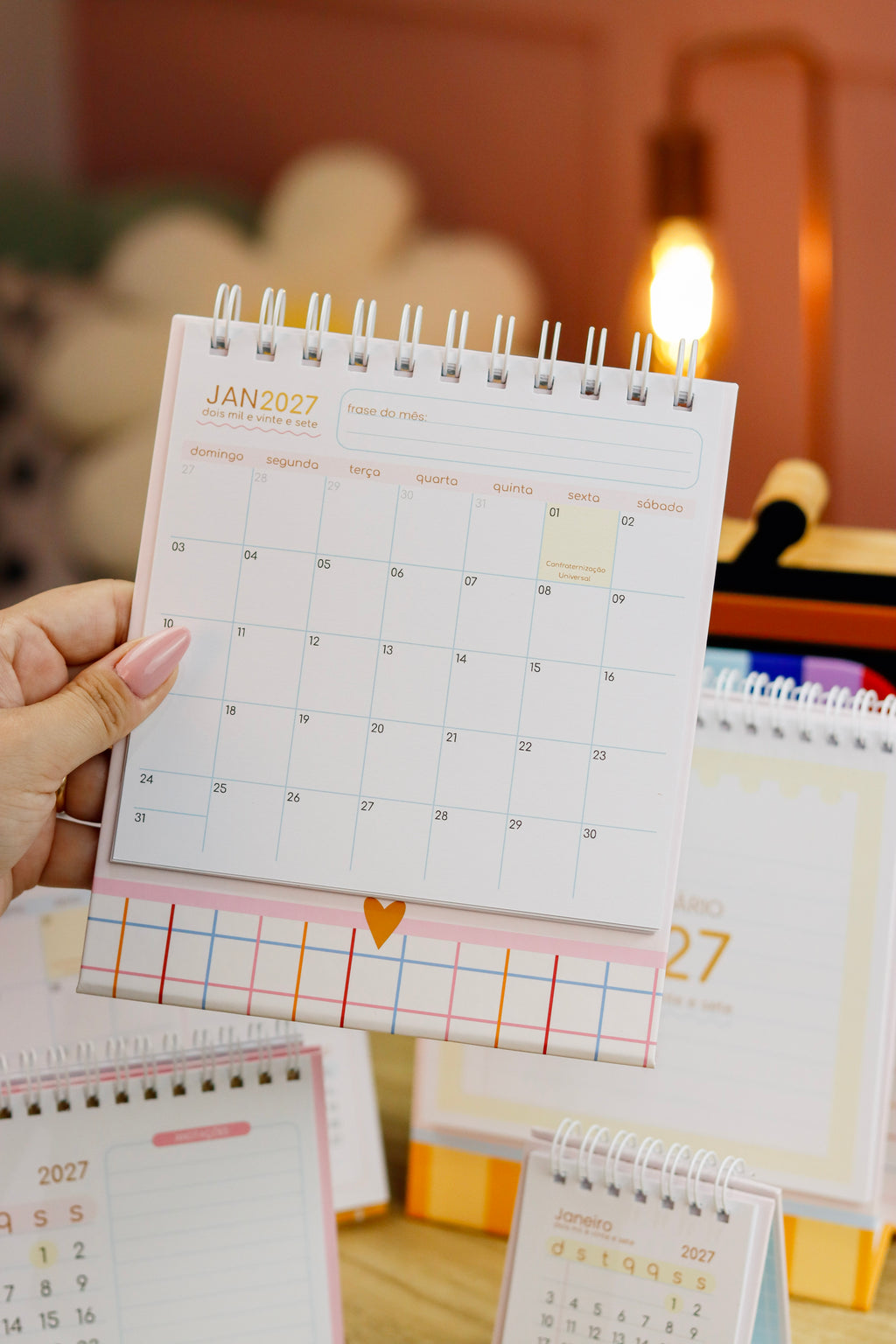 Planejadores e Calendários 2027