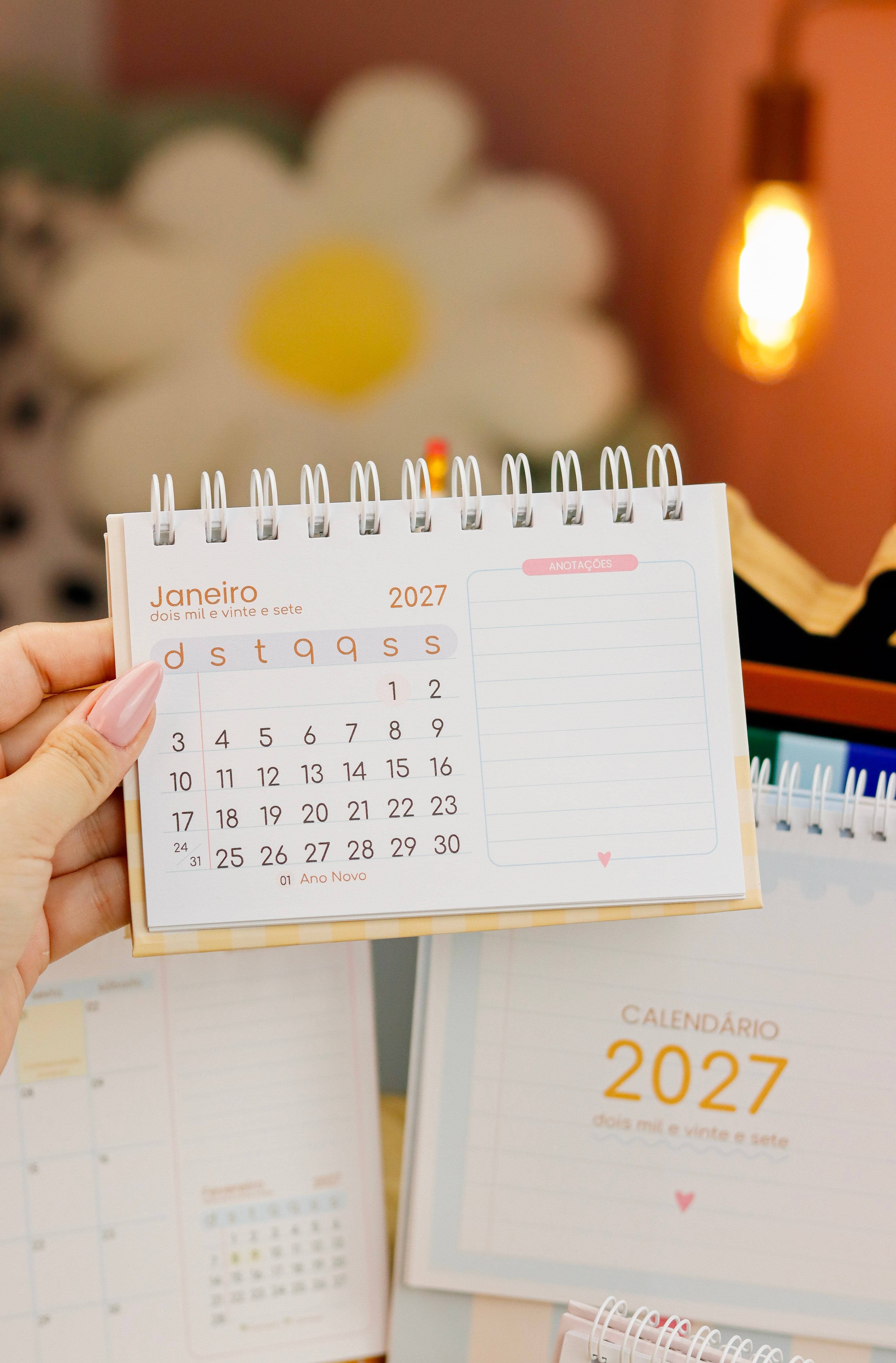 Planejadores e Calendários 2027