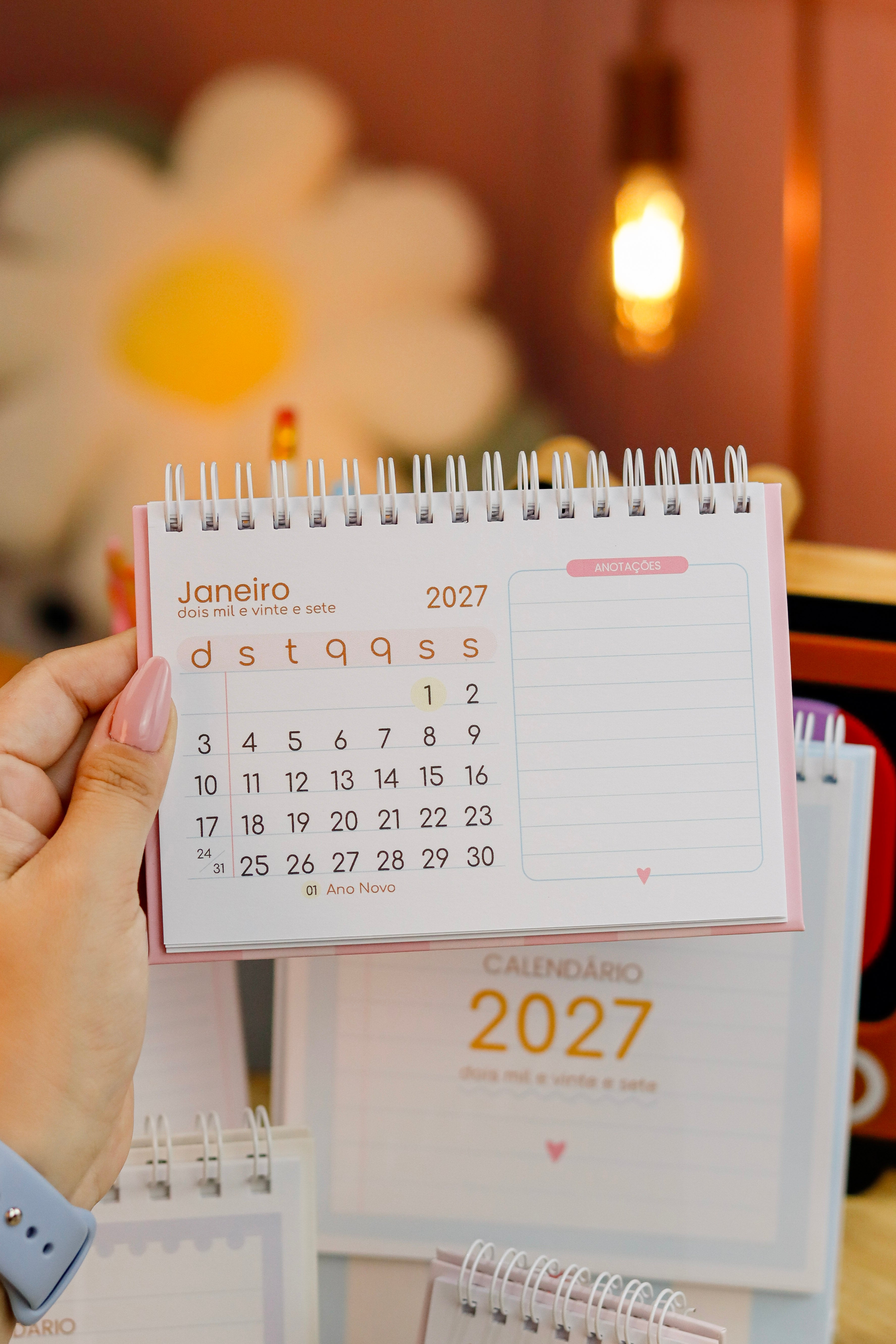 Planejadores e Calendários 2027