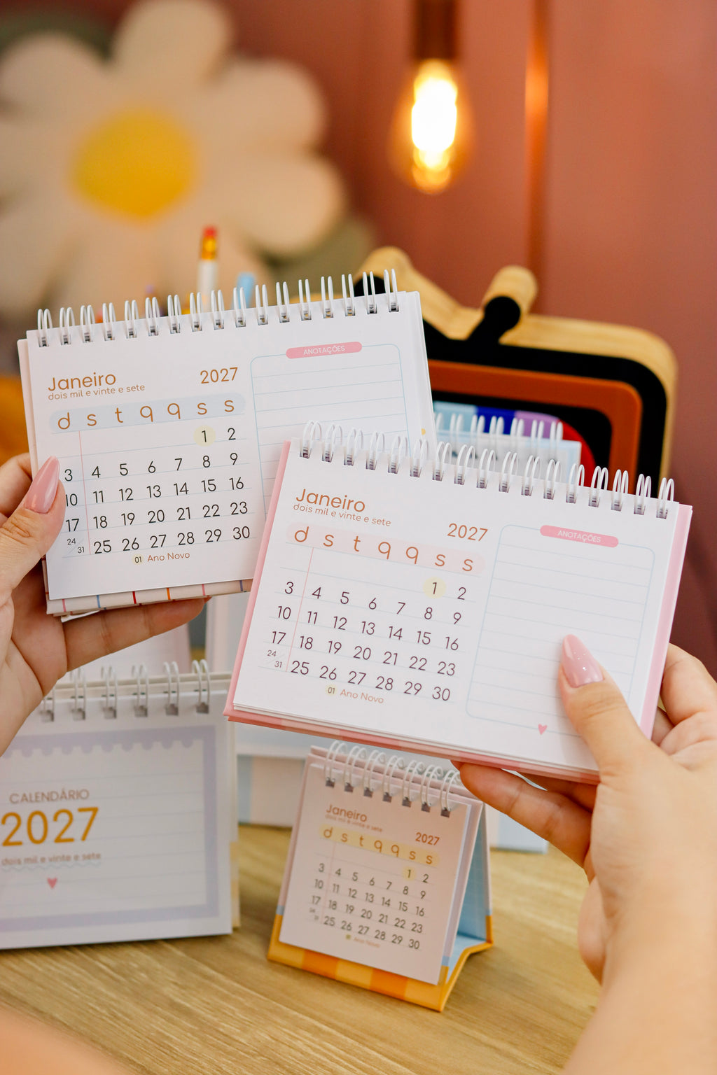 Planejadores e Calendários 2027