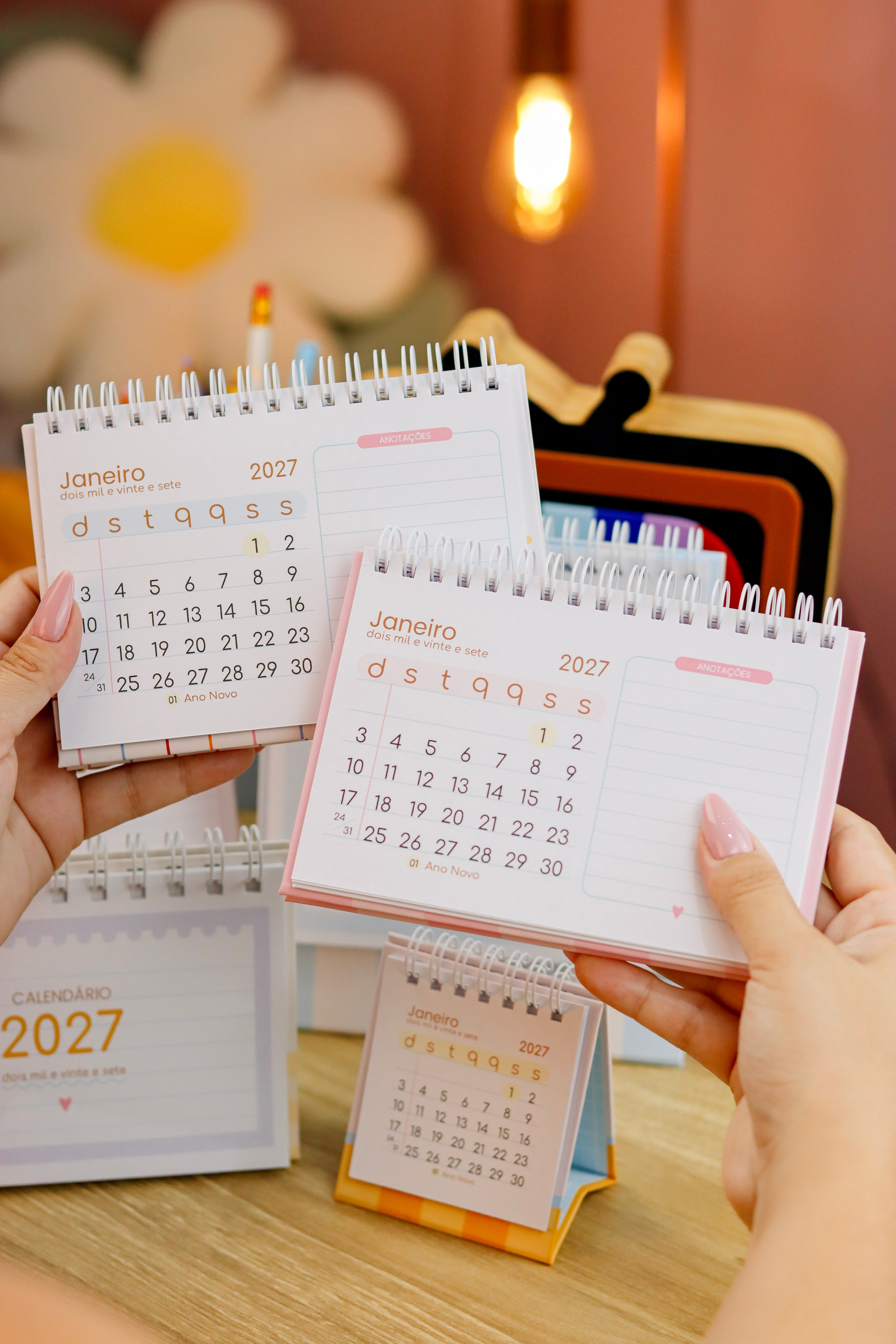 Planejadores e Calendários 2027