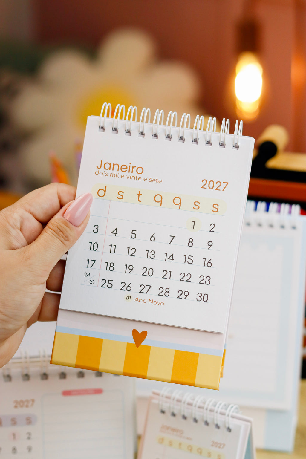 Planejadores e Calendários 2027