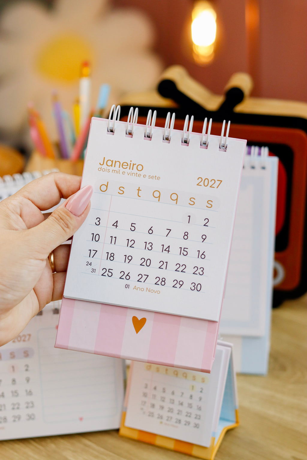 Planejadores e Calendários 2027