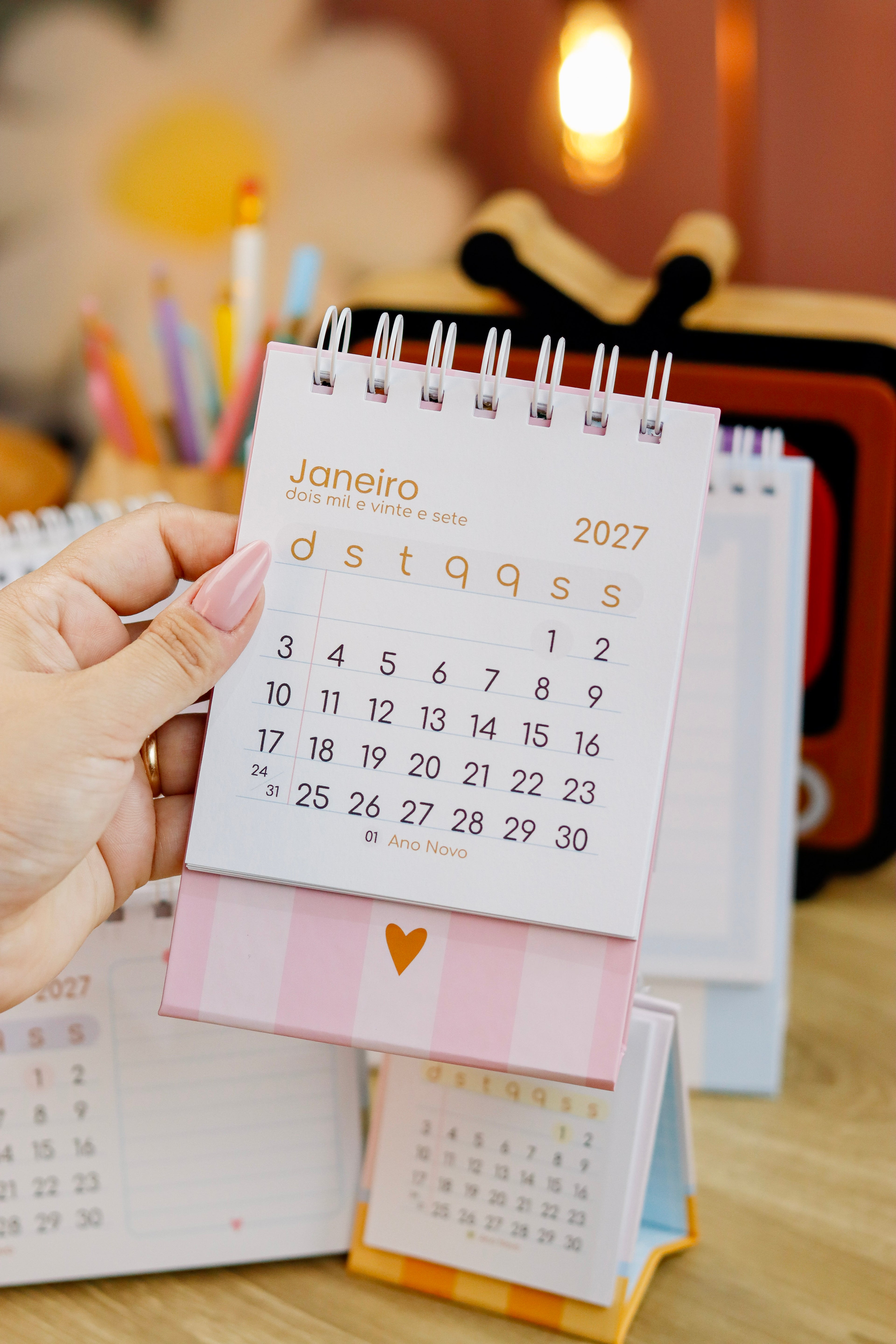 Planejadores e Calendários 2027