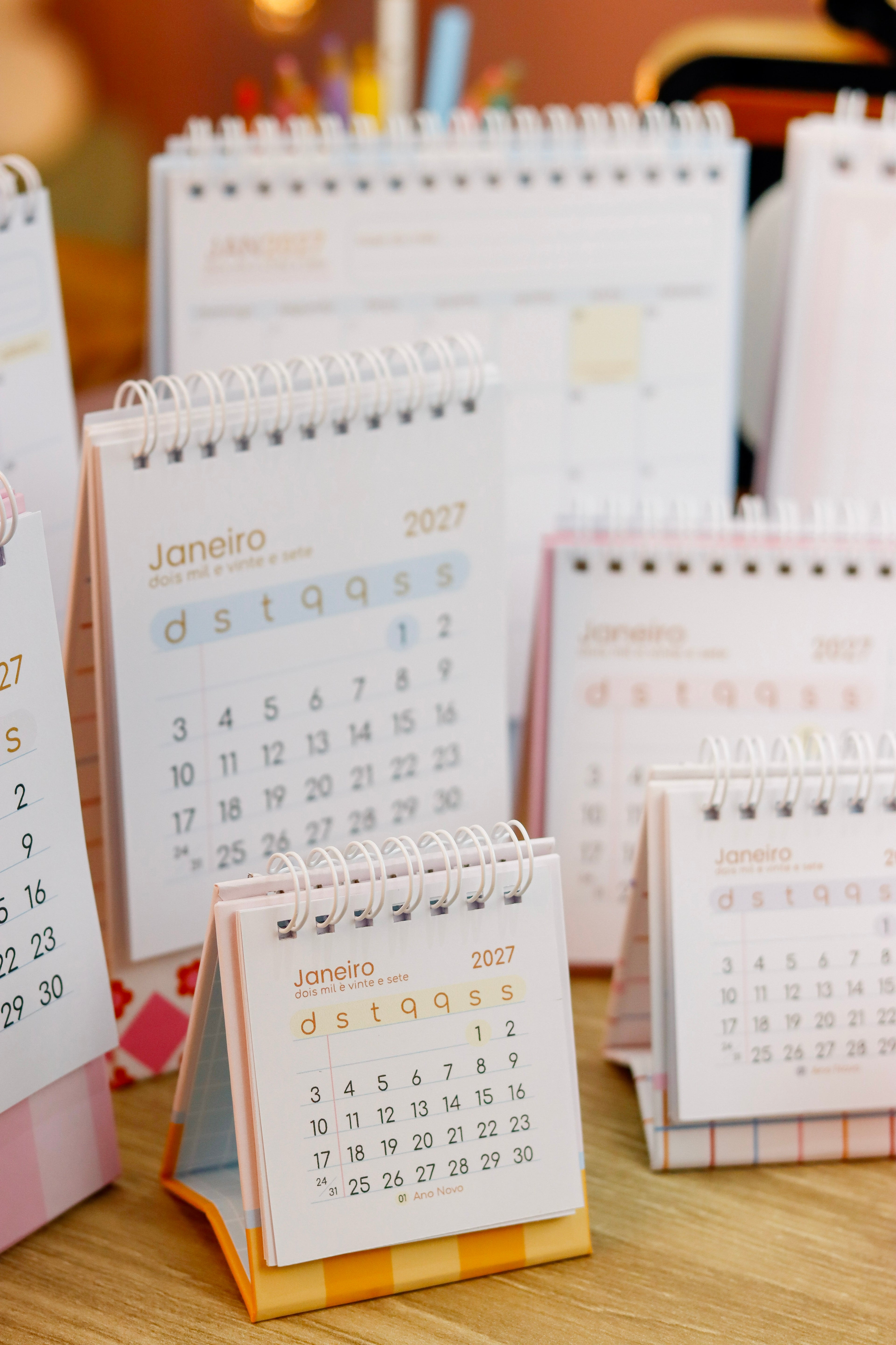 Planejadores e Calendários 2027
