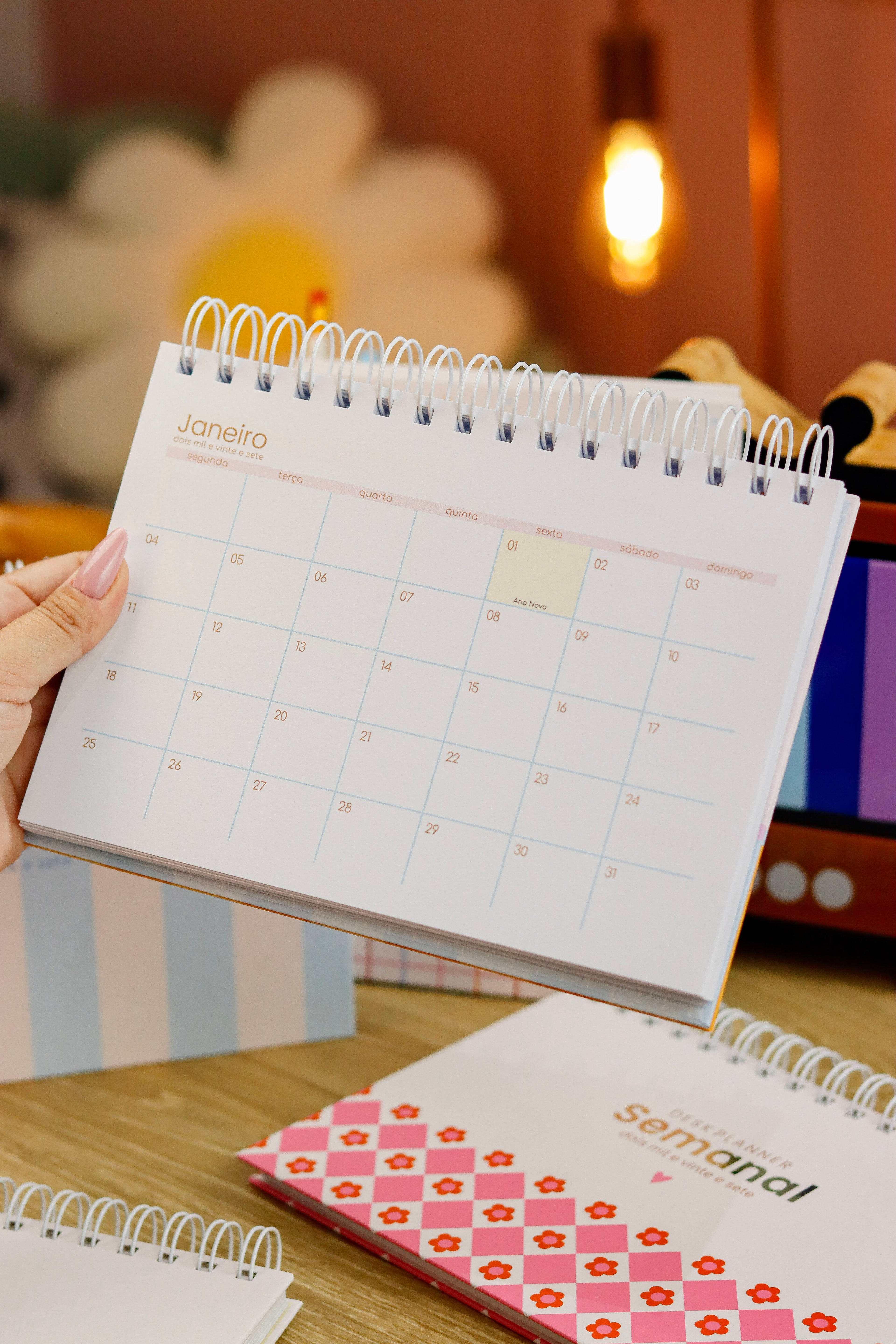 Planejadores e Calendários 2027