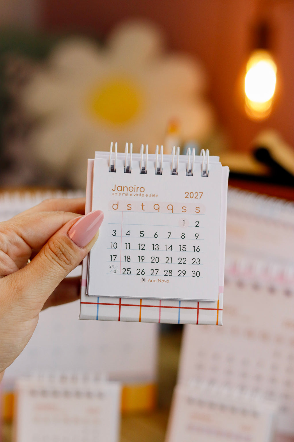 Planejadores e Calendários 2027