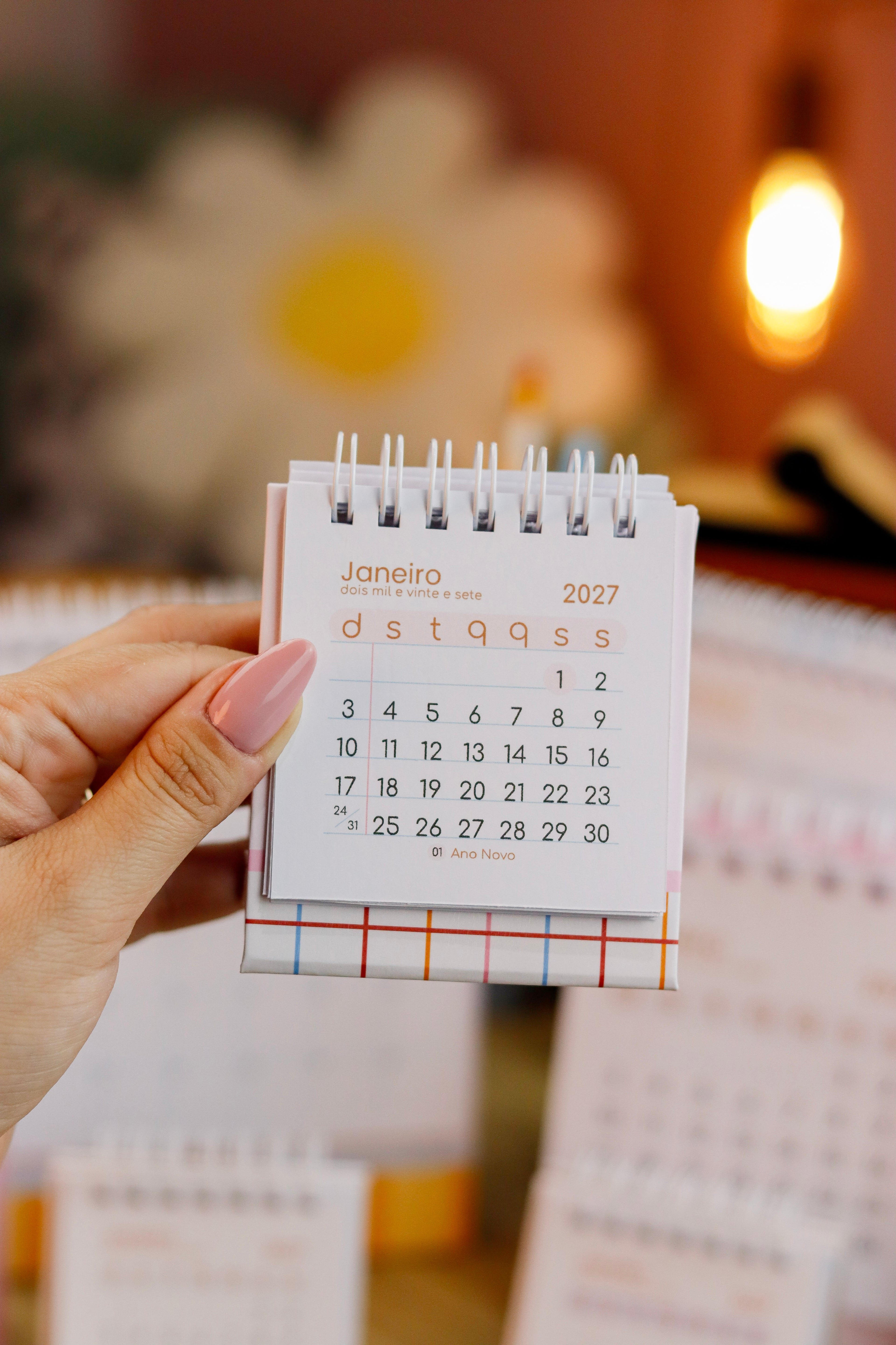 Planejadores e Calendários 2027